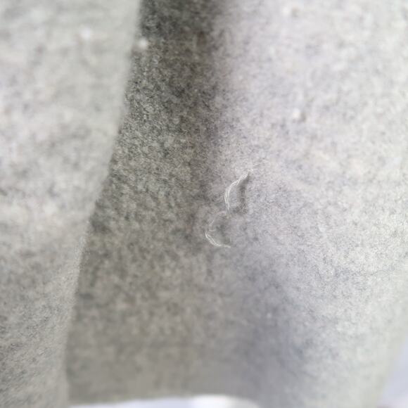 Vintage 90s Carole Little Grey Wool Dolman Sleeve Cape Jacket XL - Picture 7 of 7